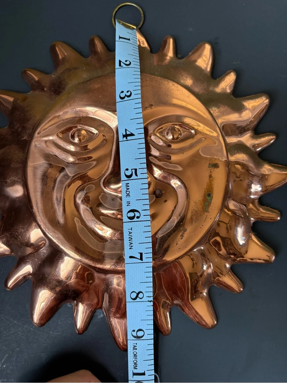 ODI Made in Korea Copper Sun Face Wall Hanging